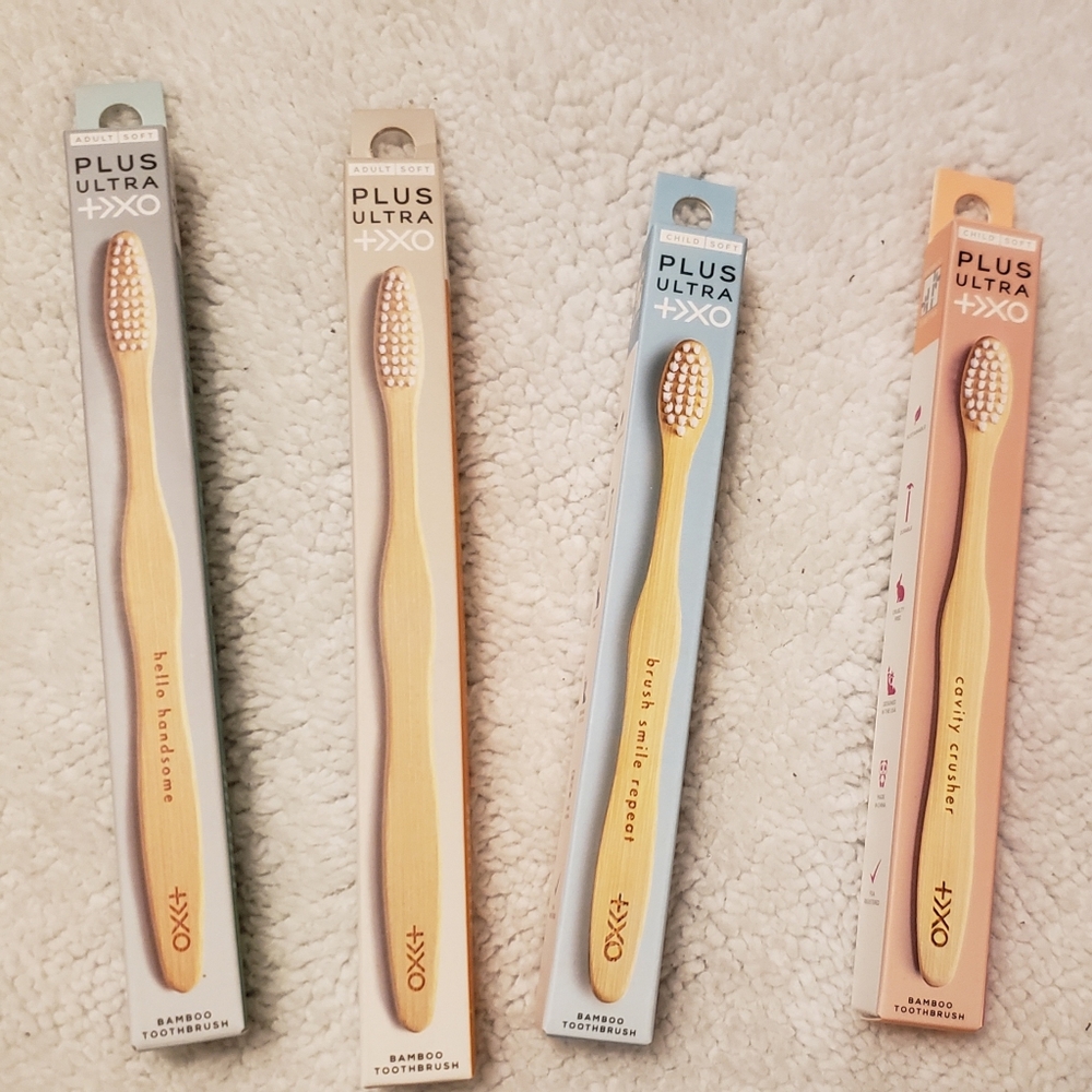 Plus Ultra Bamboo Toothbrushes